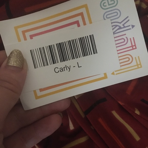 Large lularoe carly - Picture 2 of 2